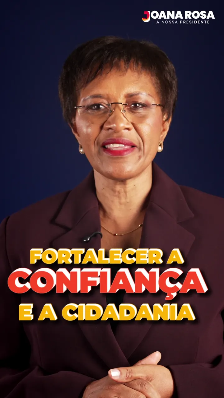 Joana Rosa: Fortalecer a confiança e a cidadania